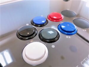 アケコン2点＋三和ボタン多数セット テレビゲーム その他 テレビゲーム